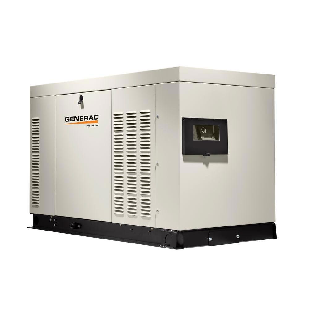 Generac, Generac RG06024ANAX 60kW 120/240 Volt Natural Gas Automatic Standby Generator