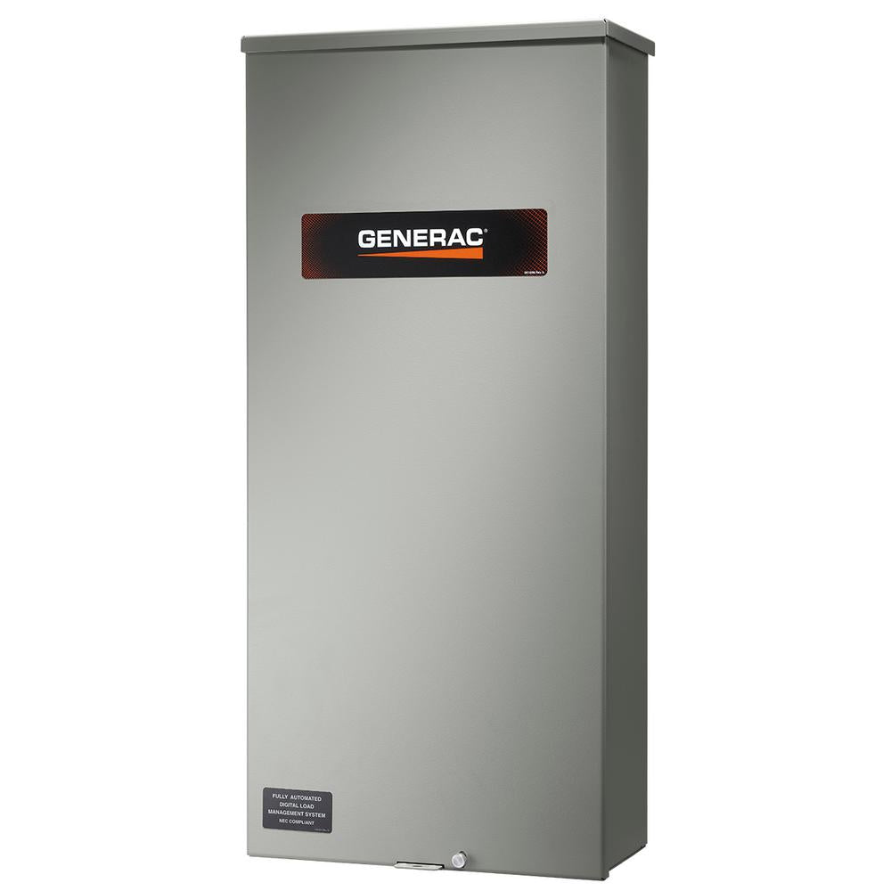 Generac, Generac RXSW200A3 200-Amp 240-Volt Single-Phase Automatic Transfer Switch