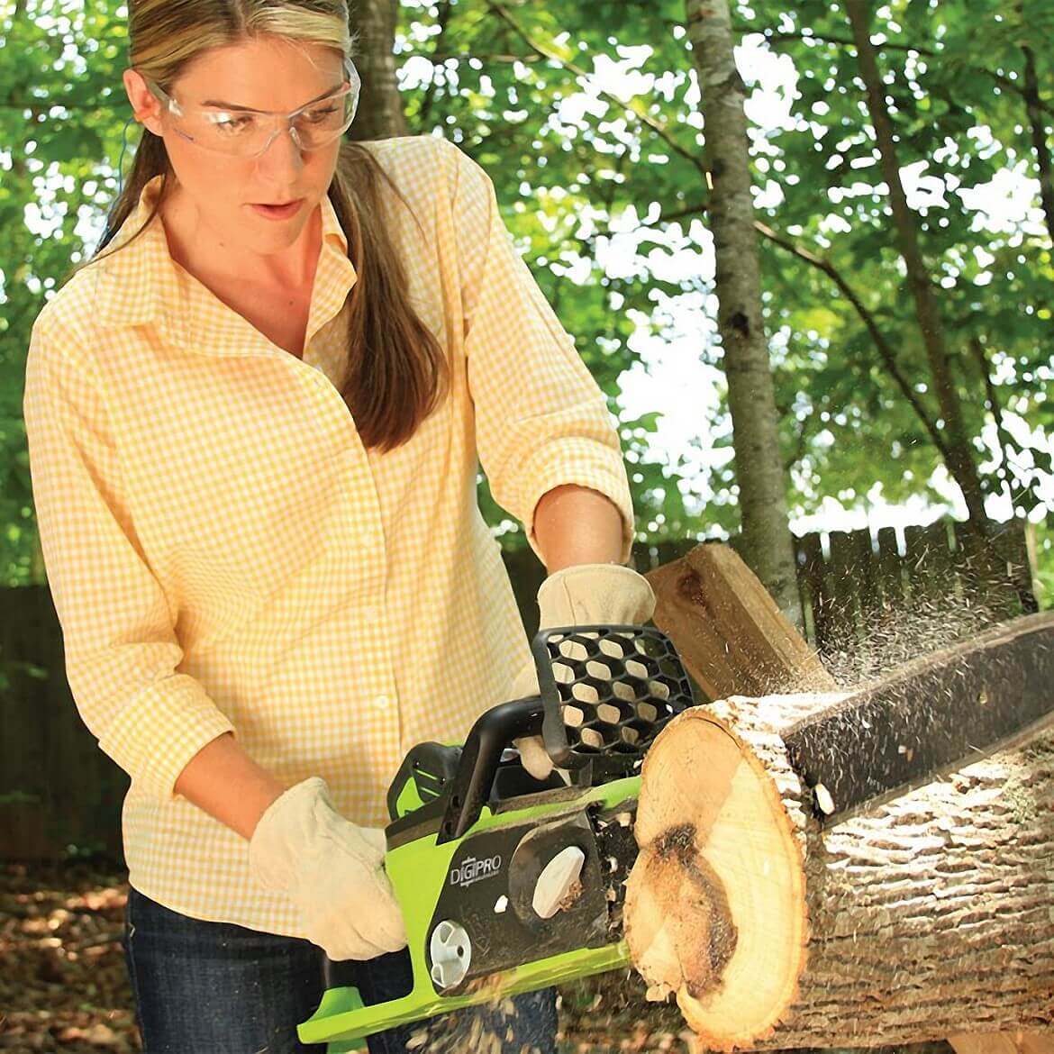 GreenWorks, GreenWorks 20322 40-Volt 16-Inch Brushless Digipro Cordless Chainsaw - Bare Tool