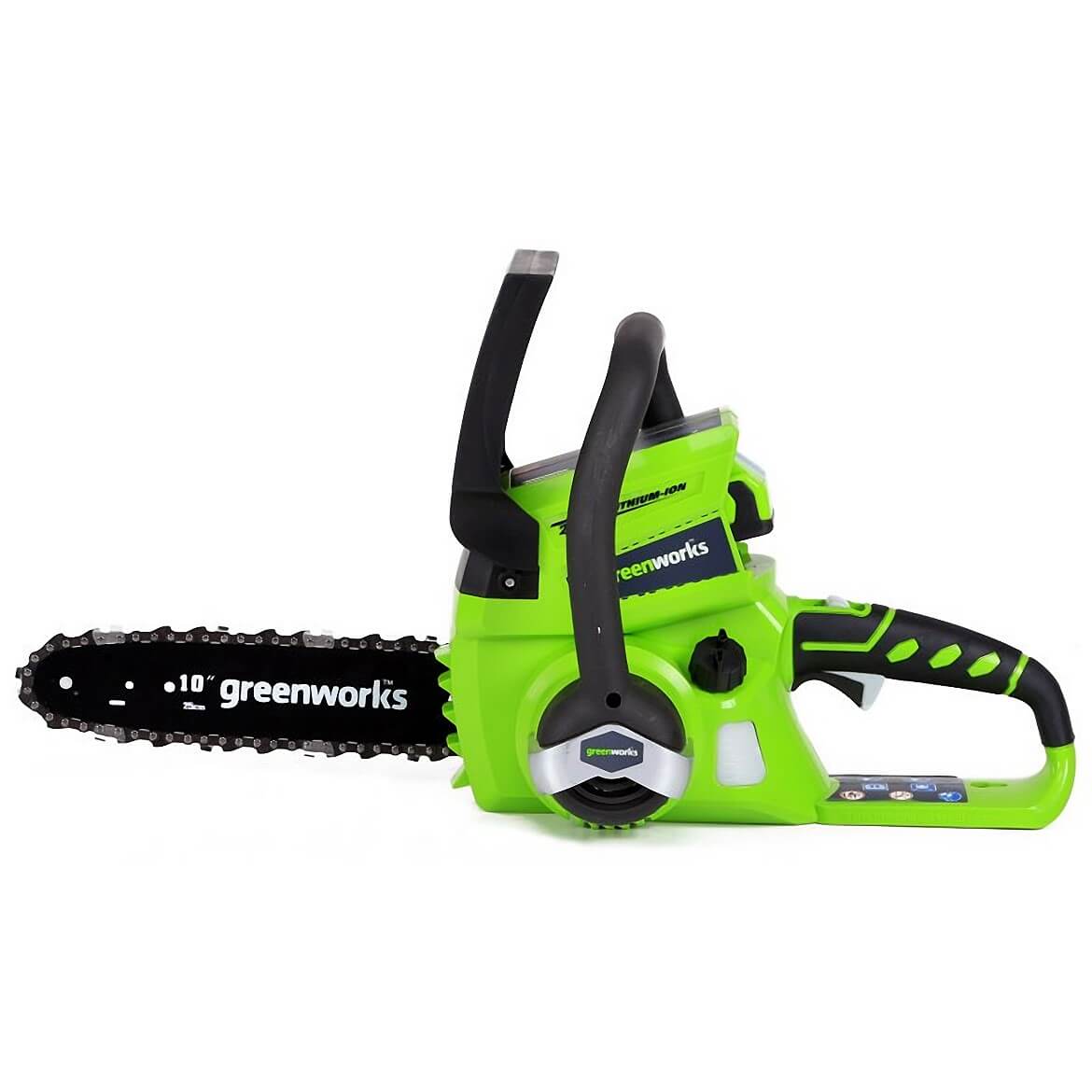 GreenWorks, GreenWorks 20362 24-Volt 10-Inch 2.0Ah Tool-Less Cordless Chainsaw Kit