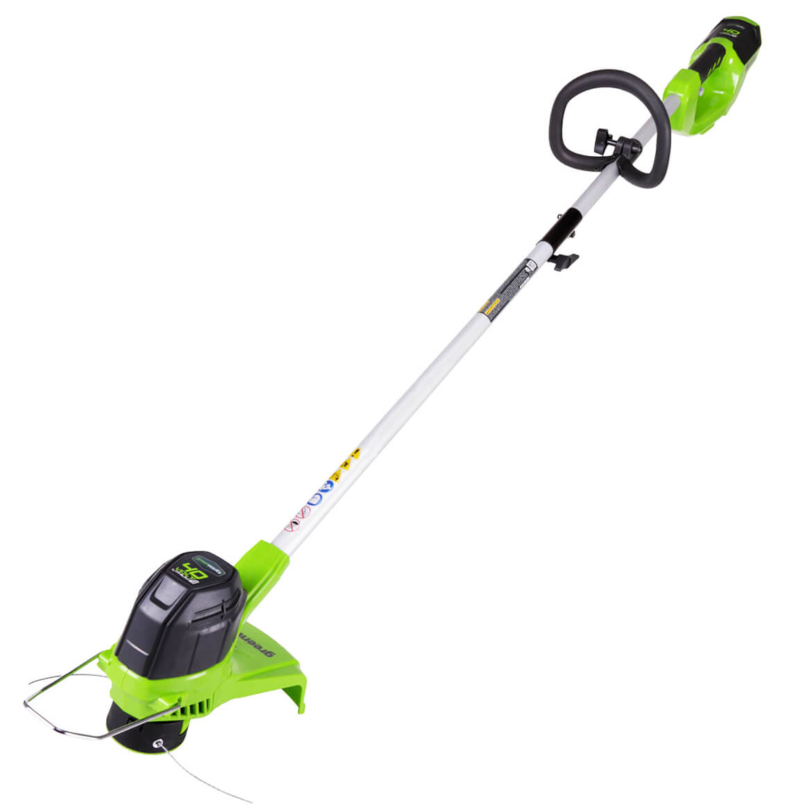 GreenWorks, GreenWorks 2101602 40-Volt 12-Inch GMAX Cordless Lithium-Ion String Trimmer Kit