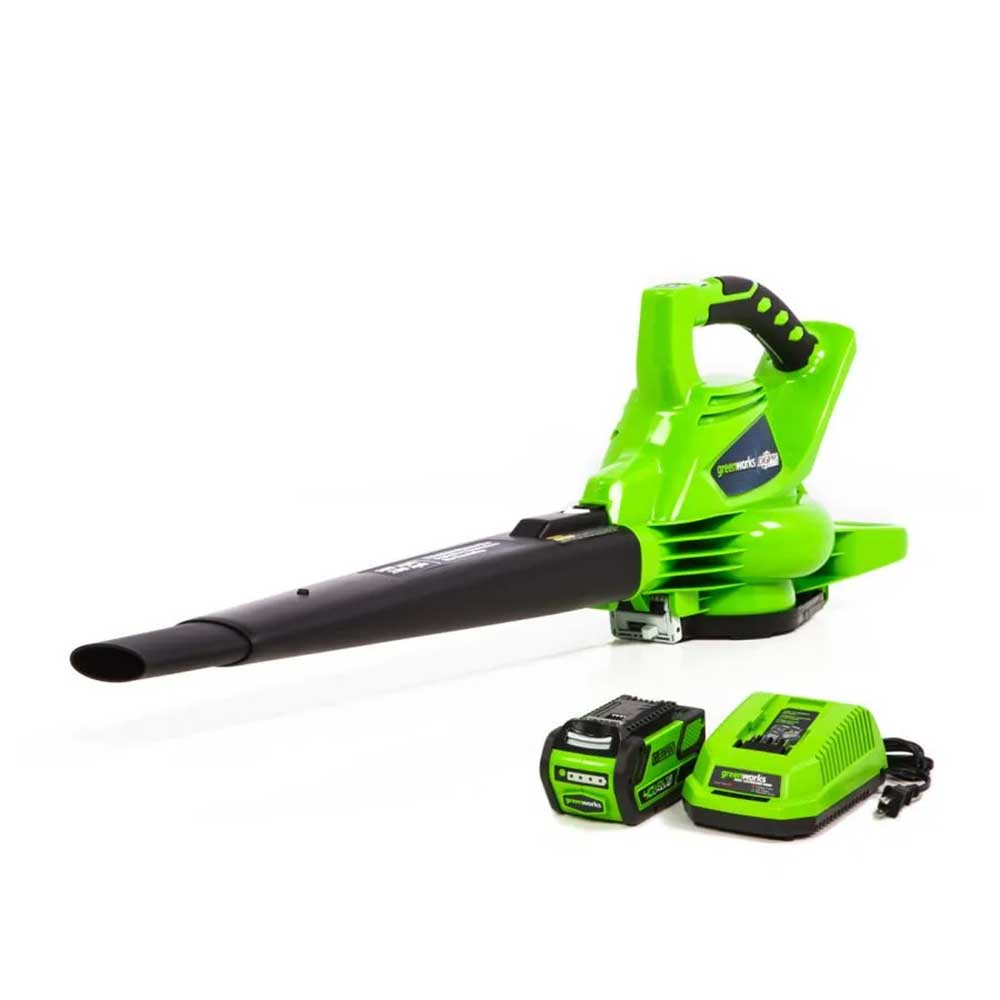 GreenWorks, GreenWorks 24322VT 40V 185-Mph Cordless Blower/Vacuum Kit