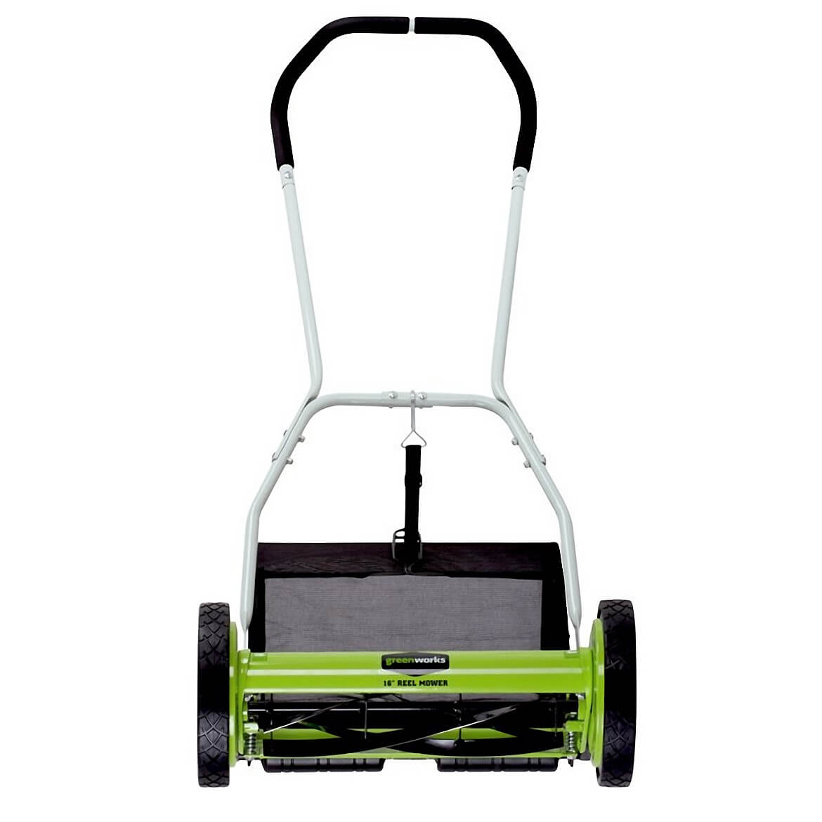 GreenWorks, GreenWorks 25052 16-Inch 2-in-1 Push Reel Lawn Mower w/ Grass Catcher