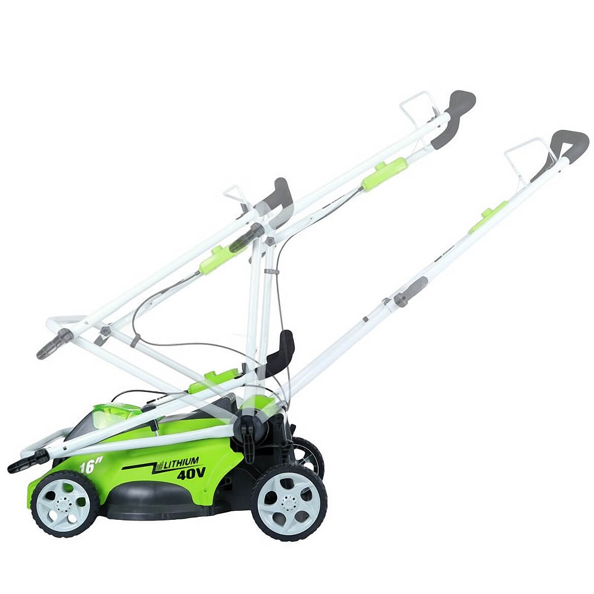 GreenWorks, GreenWorks 25322 40-Volt 16-Inch Cordless Lithium-Ion Walk Behind Lawn Mower