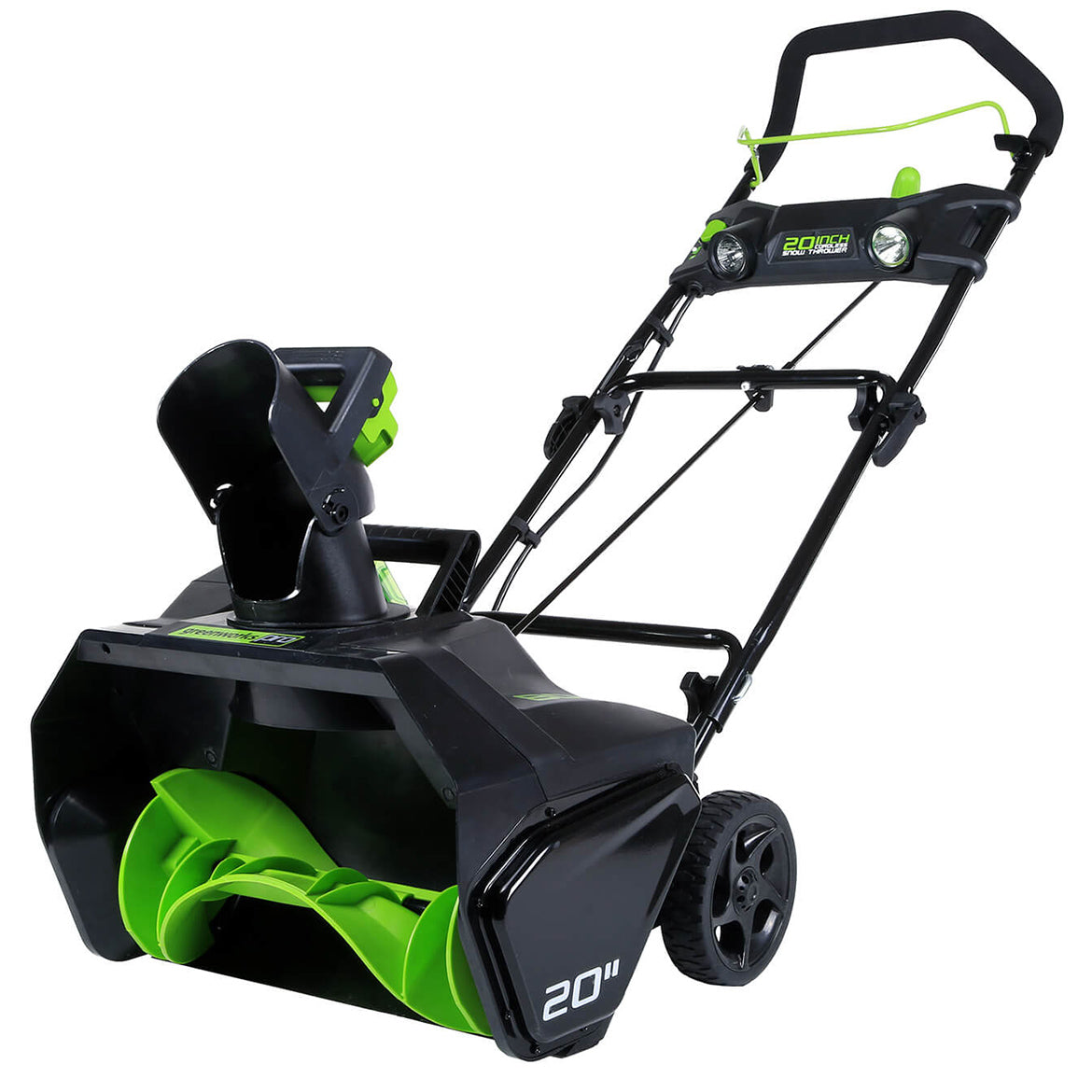 GreenWorks, GreenWorks 2600402 80-Volt 20-Inch 2Ah Lithium-Ion Cordless Snow Thrower Kit