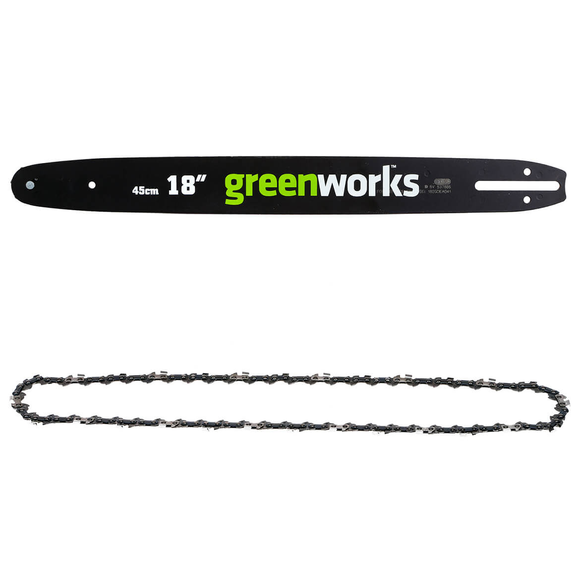 GreenWorks, GreenWorks 2904102 18-Inch Steel Replacement Chainsaw Bar and Chain Combo