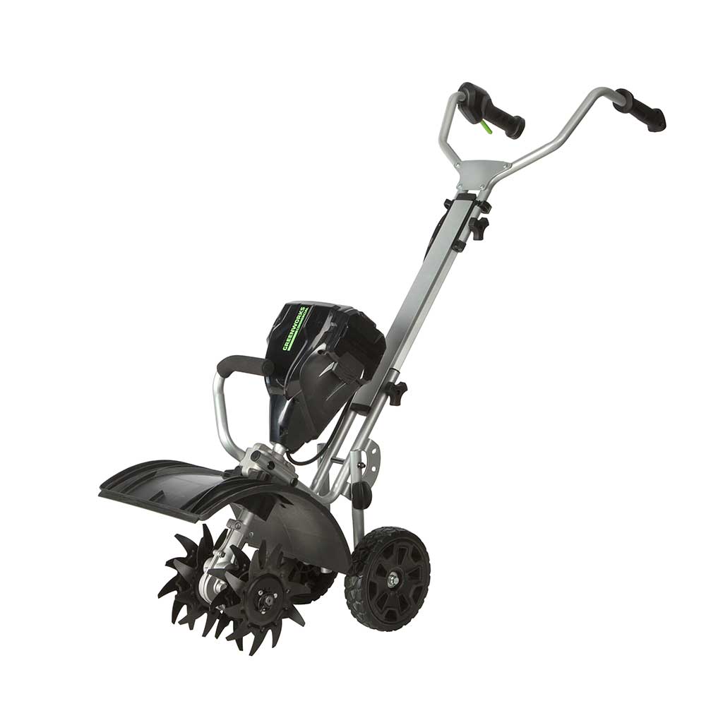 GreenWorks Commercial, GreenWorks Commercial GTL100 82V 10'' Brushless Cultivator Tiller - Bare Tool