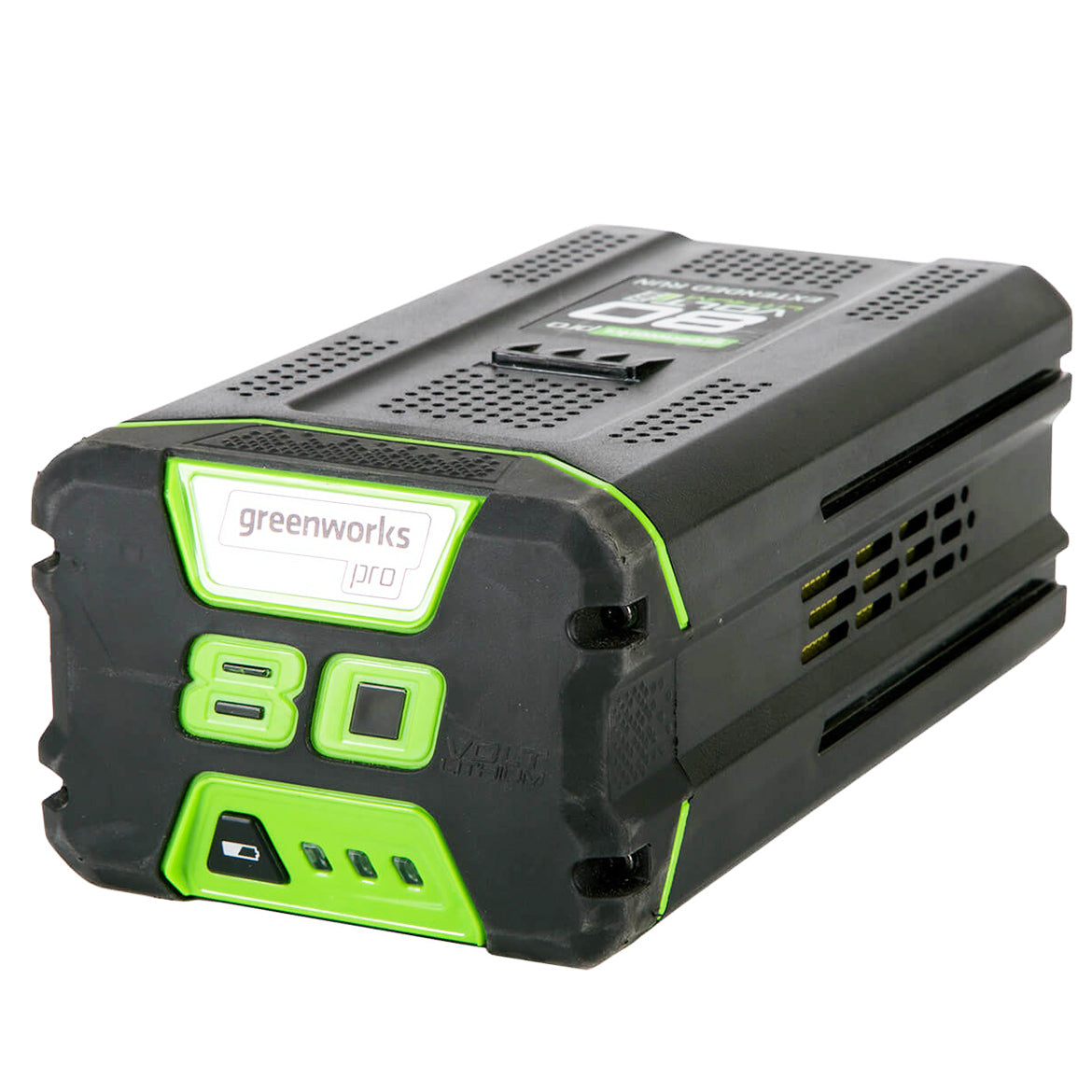 GreenWorks, GreenWorks GBA80500 80-Volt 5.0Ah Lithium-Ion Rapid Charge Battery - 2902502