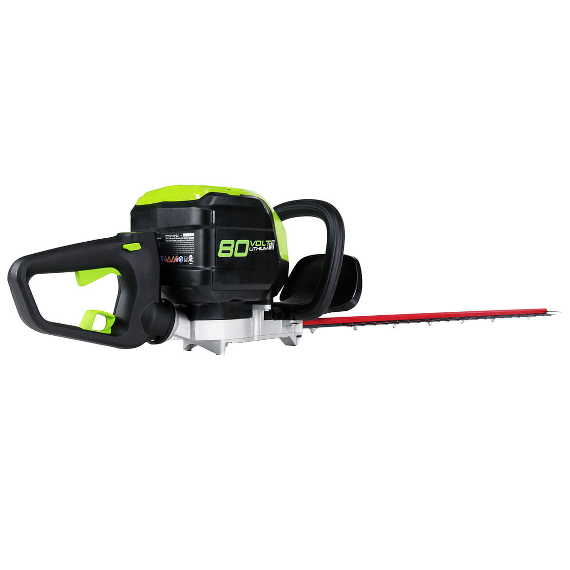 GreenWorks, GreenWorks GHT80320 80-Volt 24-Inch 2.0Ah Cordless Hedge Trimmer Kit - 22372