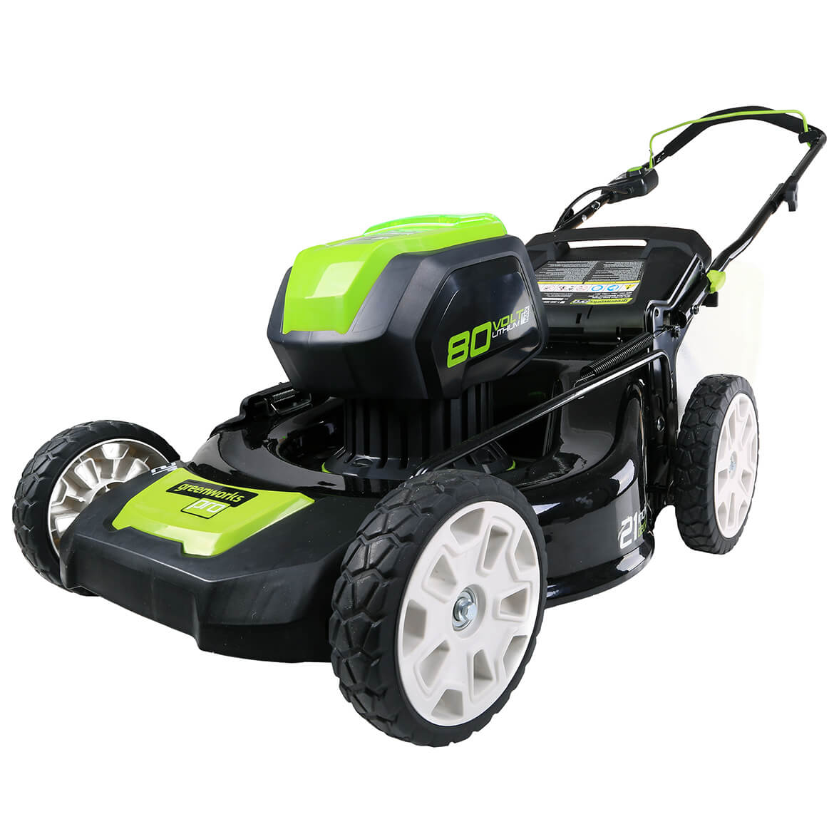 GreenWorks, GreenWorks GLM801600 80-Volt 21-Inch Brushless Lawn Mower - Bare Tool - 2506902