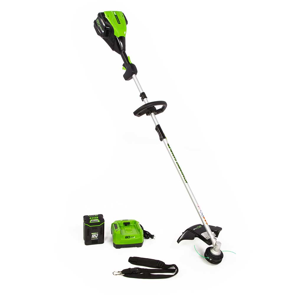 GreenWorks, GreenWorks GST80321 80-Volt 16-Inch DigiPro Cordless String Trimmer Kit -2101102