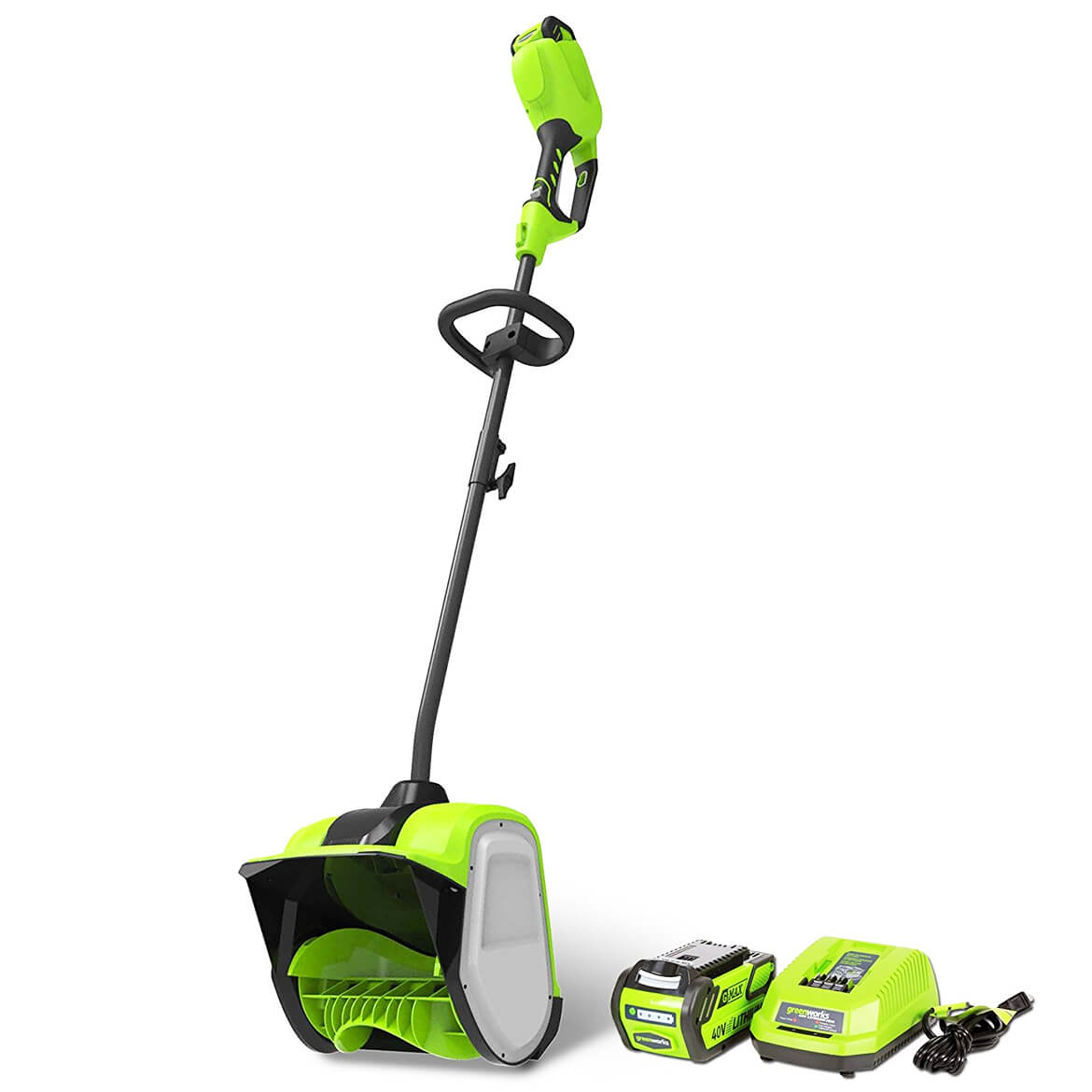 GreenWorks, GreenWorks GWSN40120 40-Volt 12-Inch 4.0Ah Cordless Snow Shovel Kit - 2600702