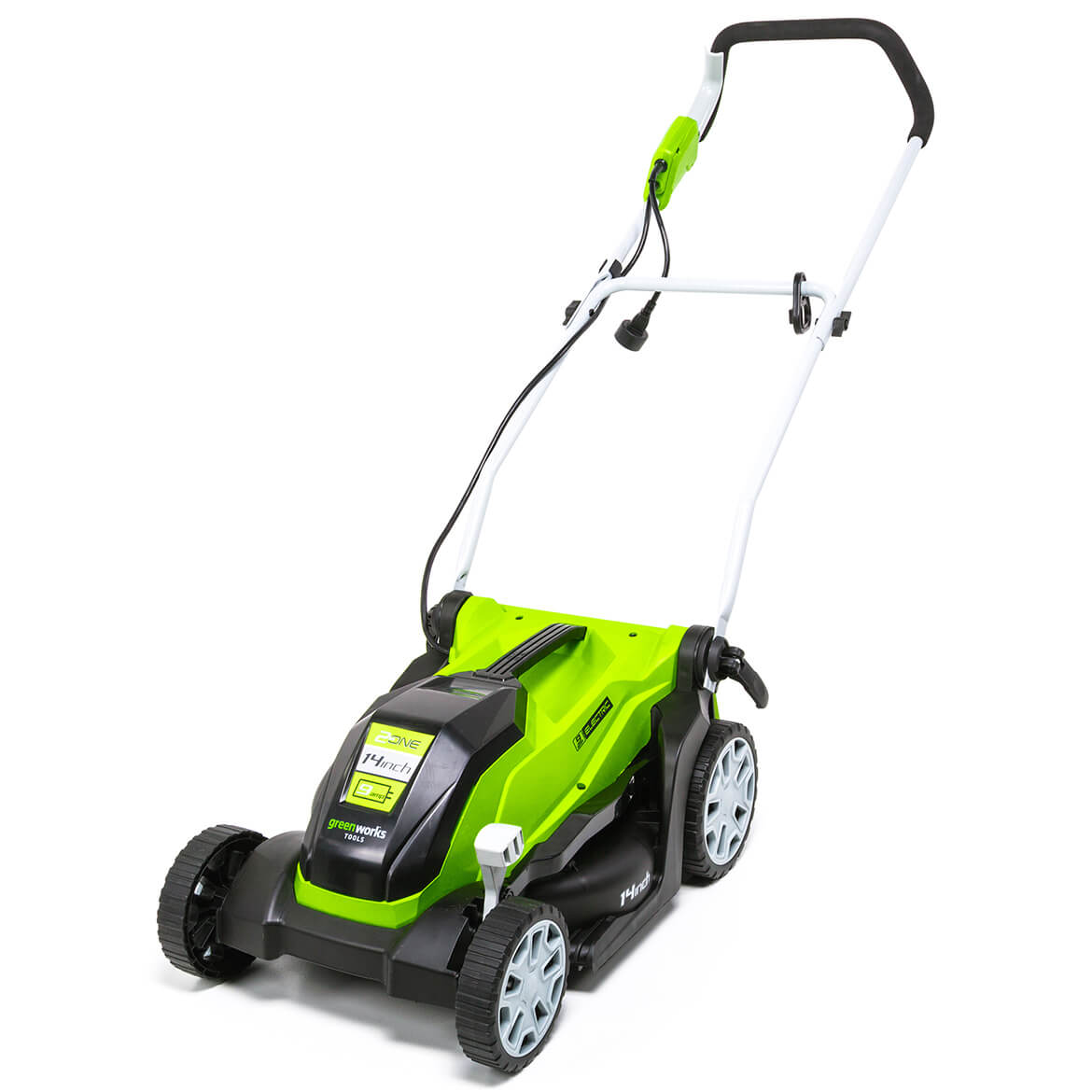 GreenWorks, GreenWorks MO09B01 14-Inch 9-Amp Heavy Duty Electric Brushless Lawn Mower