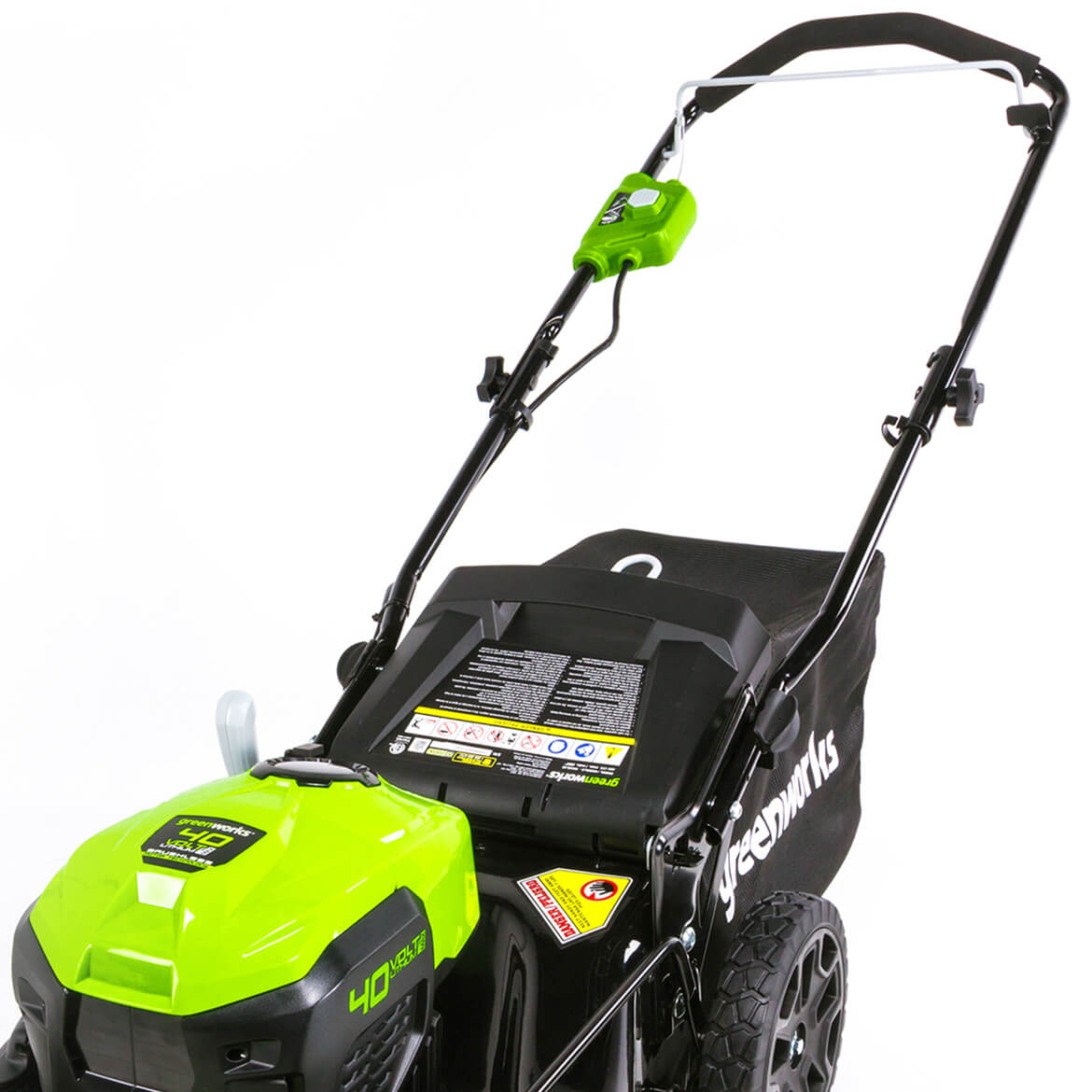 GreenWorks, GreenWorks MO40L00 40-Volt 20-Inch Cordless Push Lawn Mower - Bare Tool