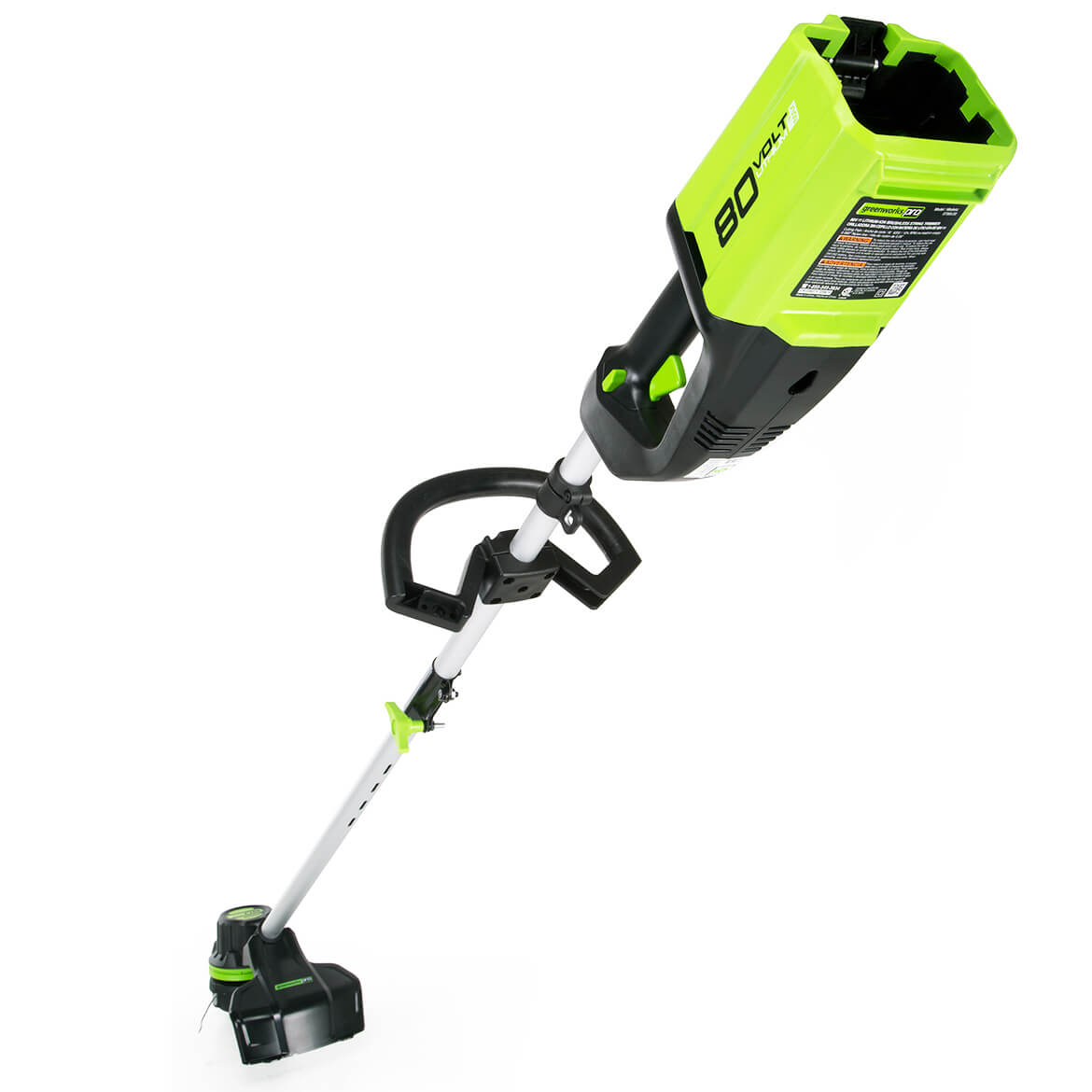 GreenWorks, GreenWorks ST80L210 80-Volt 16-Inch Cordless String Trimmer Kit - 2100102