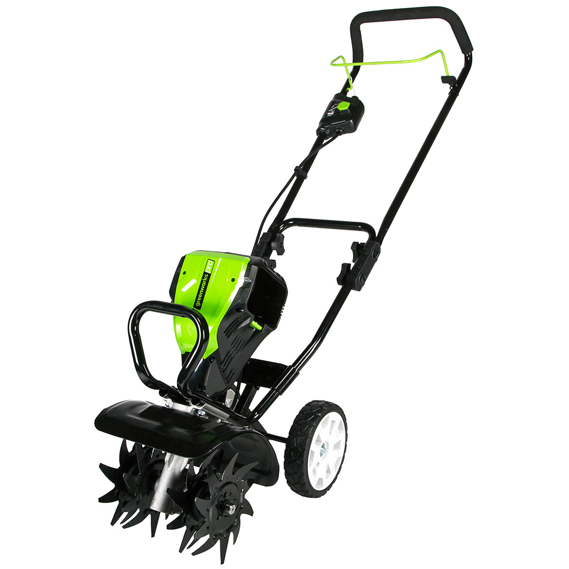 GreenWorks, GreenWorks TL80L00 80-Volt 10-Inch Cordless Tiller - Bare Tool - 2800002