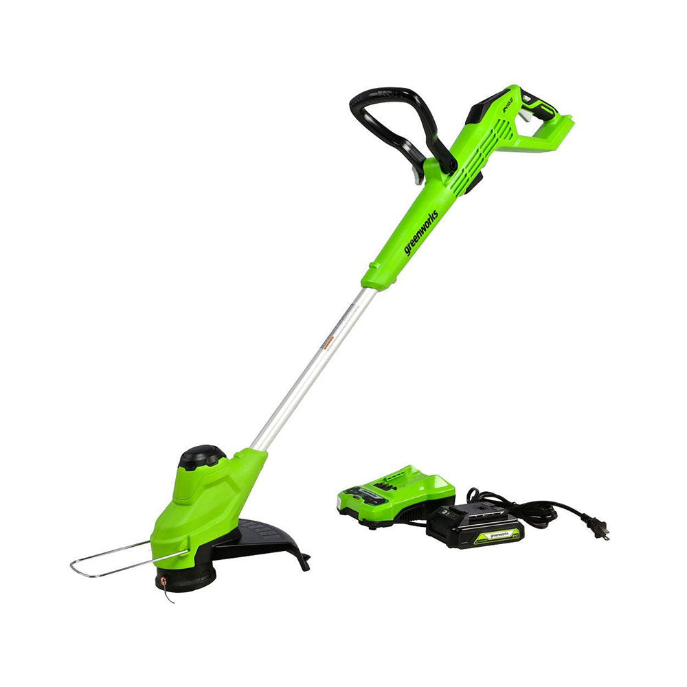 GreenWorks, Greenworks 2104502AZ 24V 12" TORQDRIVE Cordless String Trimmer 2.0AH Kit