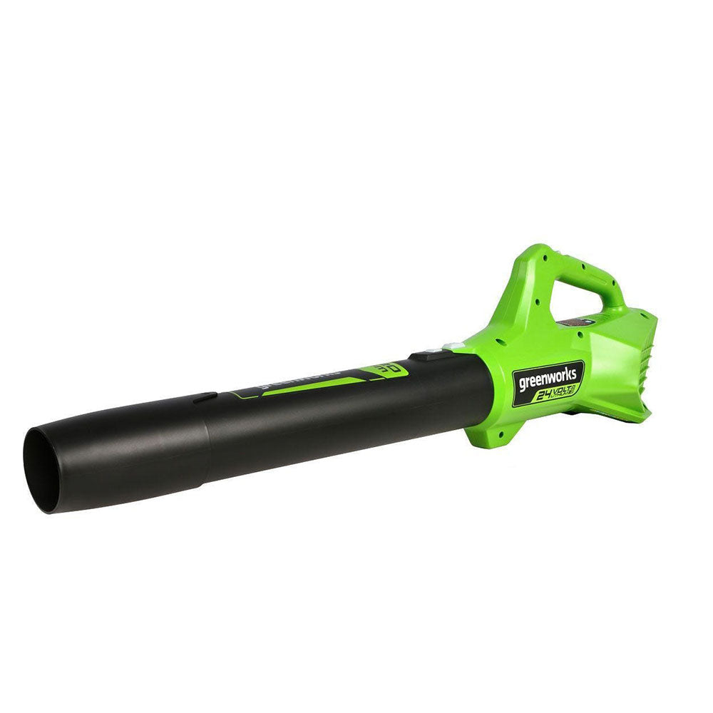 GreenWorks, Greenworks 2415602AZ 24V 320 CFM Cordless 2 Speed Leaf Blower - Bare Tool