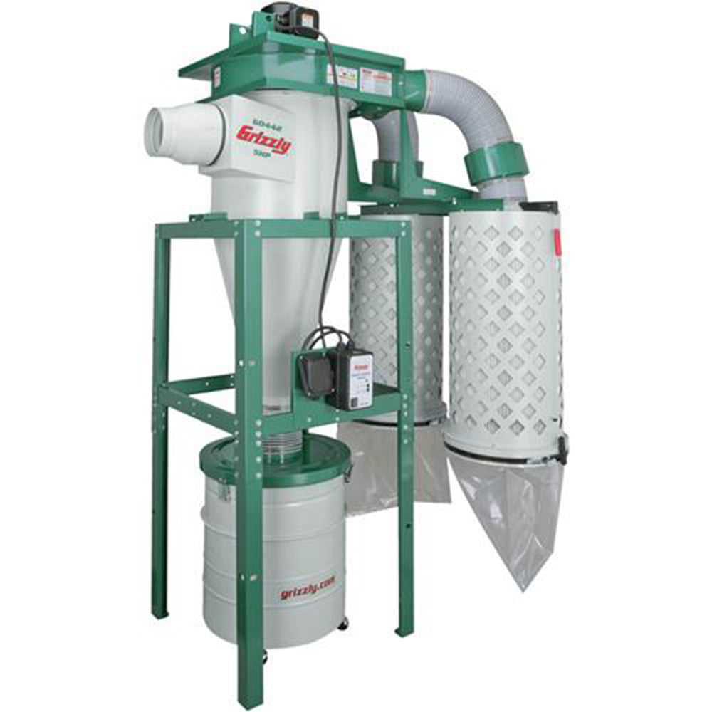 Grizzly, Grizzly G0442 220V 5 HP Cyclone Dust Collector