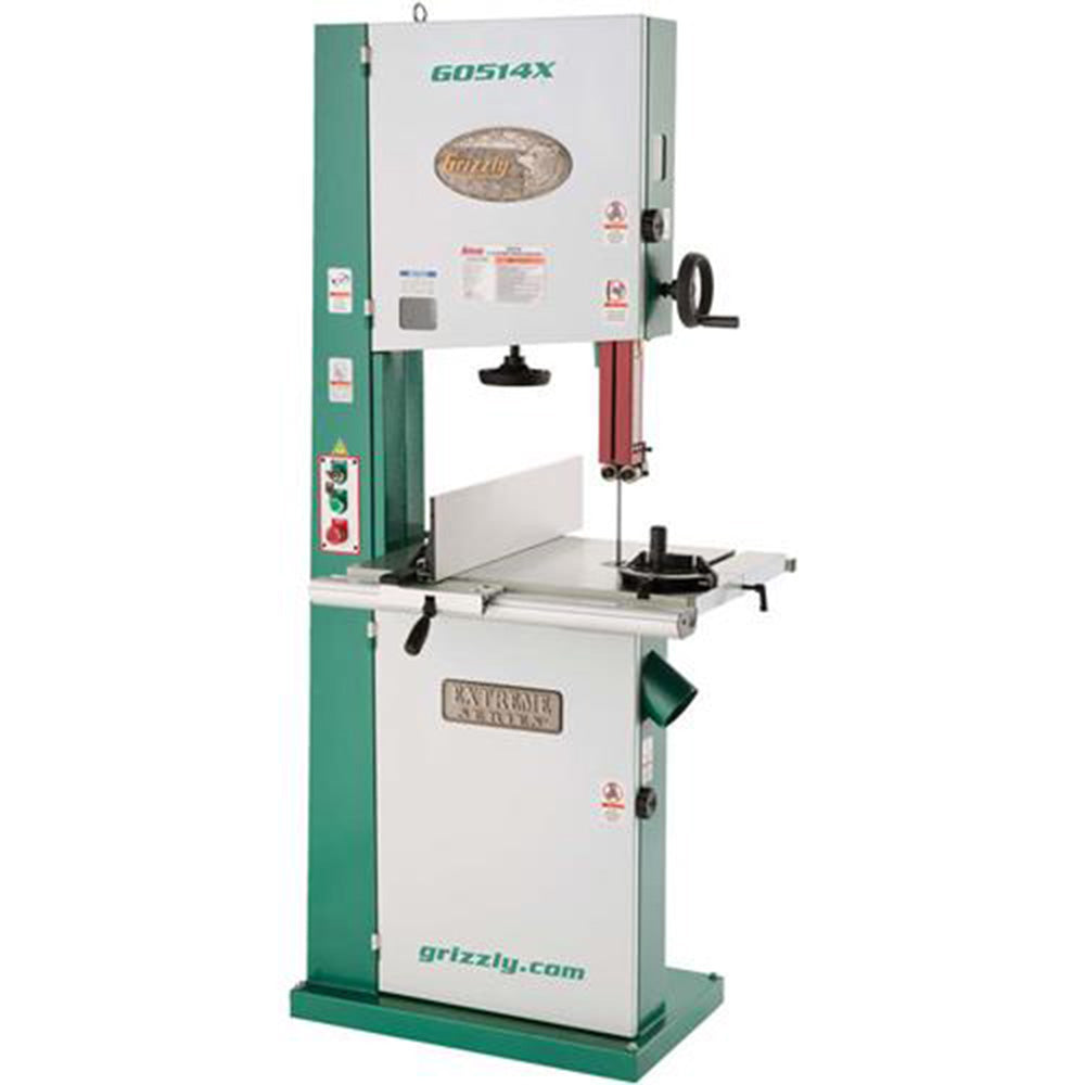 Grizzly, Grizzly G0514X 220V 19 Inch 3 HP Extreme Series Bandsaw