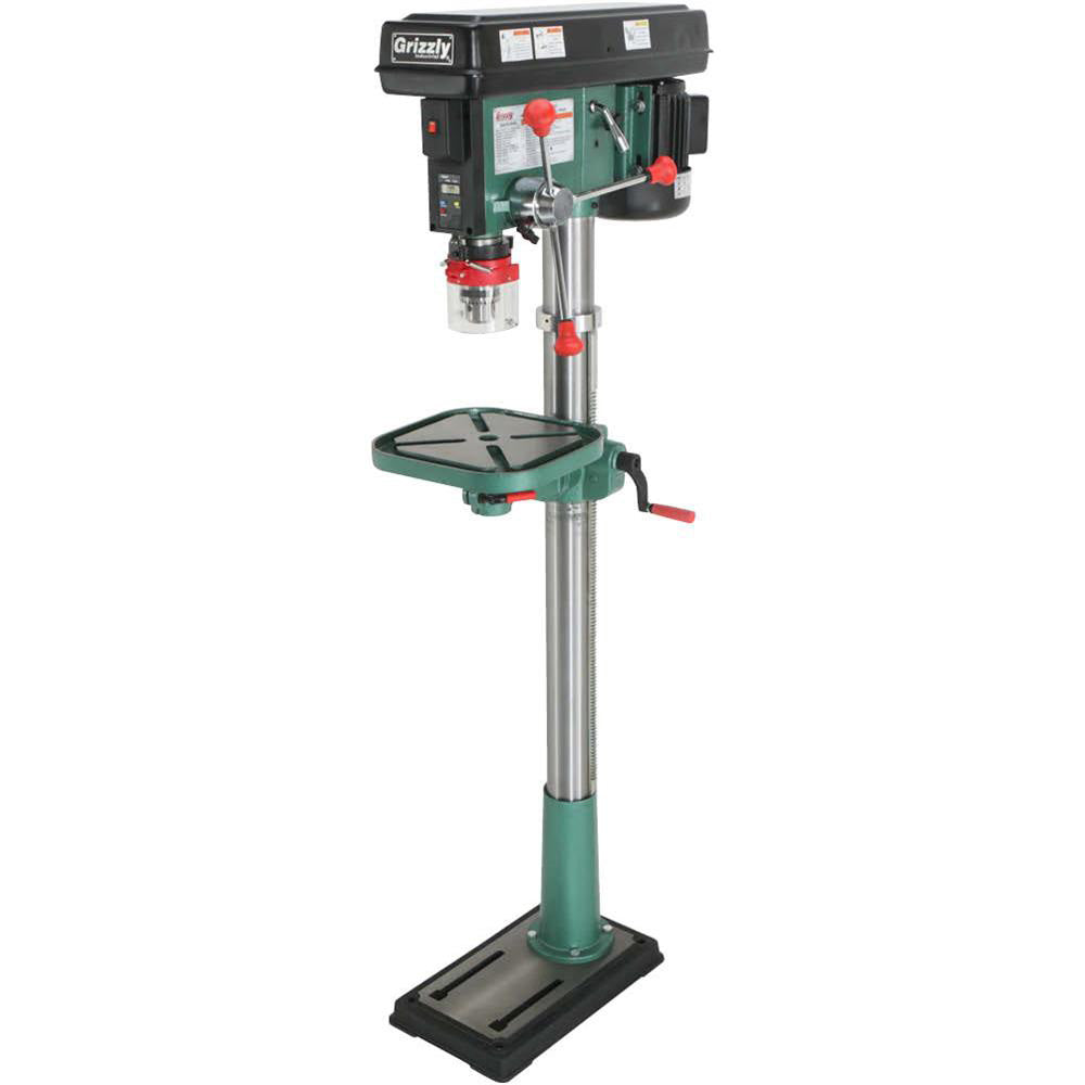 Grizzly, Grizzly G0794 110V Floor Drill Press with Laser and DRO