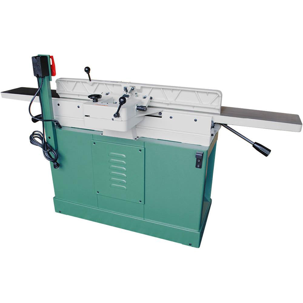 Grizzly, Grizzly G0857 230V 8 Inch x 76 Inch Parallelogram Jointer with Mobile Base