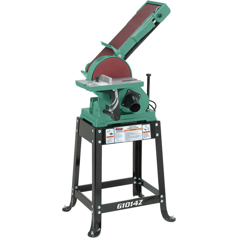 Grizzly, Grizzly G1014Z 110V/220V 6 Inch x 48 Inch Belt 9 Inch Disc Z Series Combo Sander