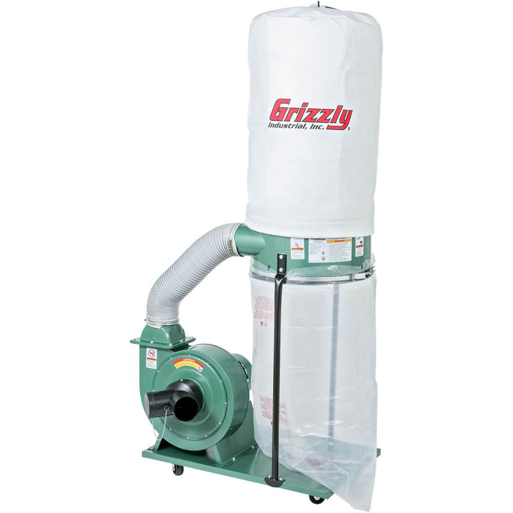 Grizzly, Grizzly G1028Z2 120V/240V 1-1/2 HP Dust Collector