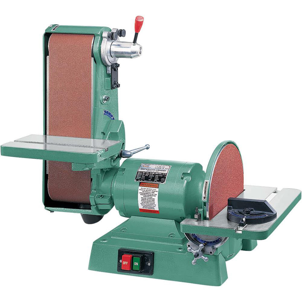 Grizzly, Grizzly G1276 110V/220V 6 Inch x 48 Inch Belt/12 Inch Disc Combo Sander