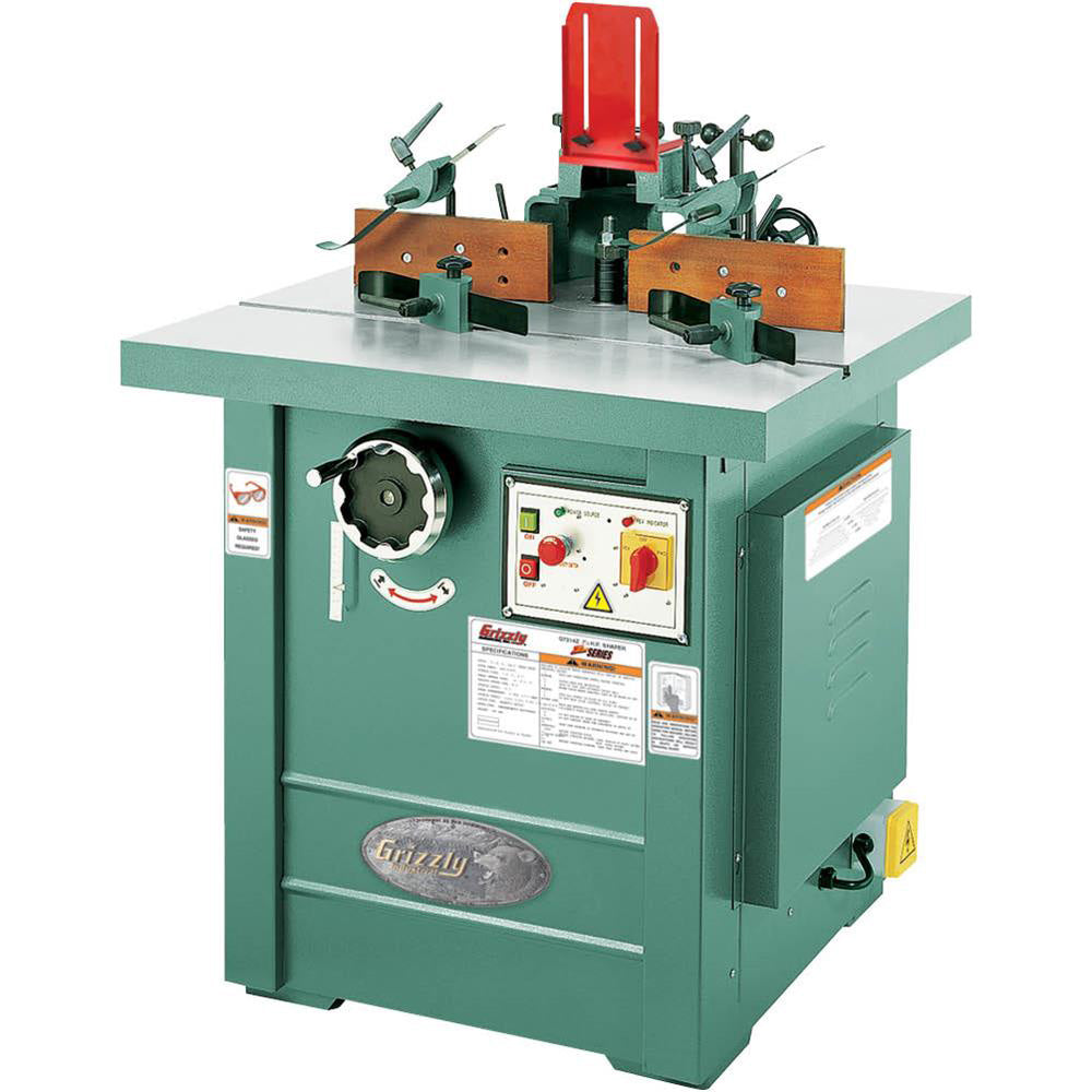 Grizzly, Grizzly G5912Z 220V 5 HP Professional Spindle Shaper - Z Series