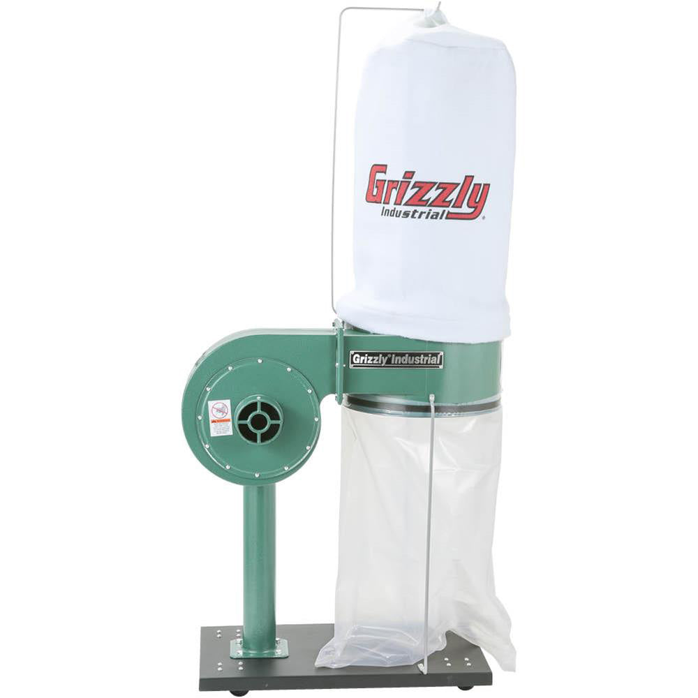 Grizzly, Grizzly G8027 1 HP Dust Collector