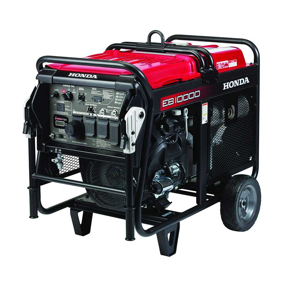 Honda, Honda EB10000 10000W 120/240V Gasoline Industrial Generator - Reconditioned