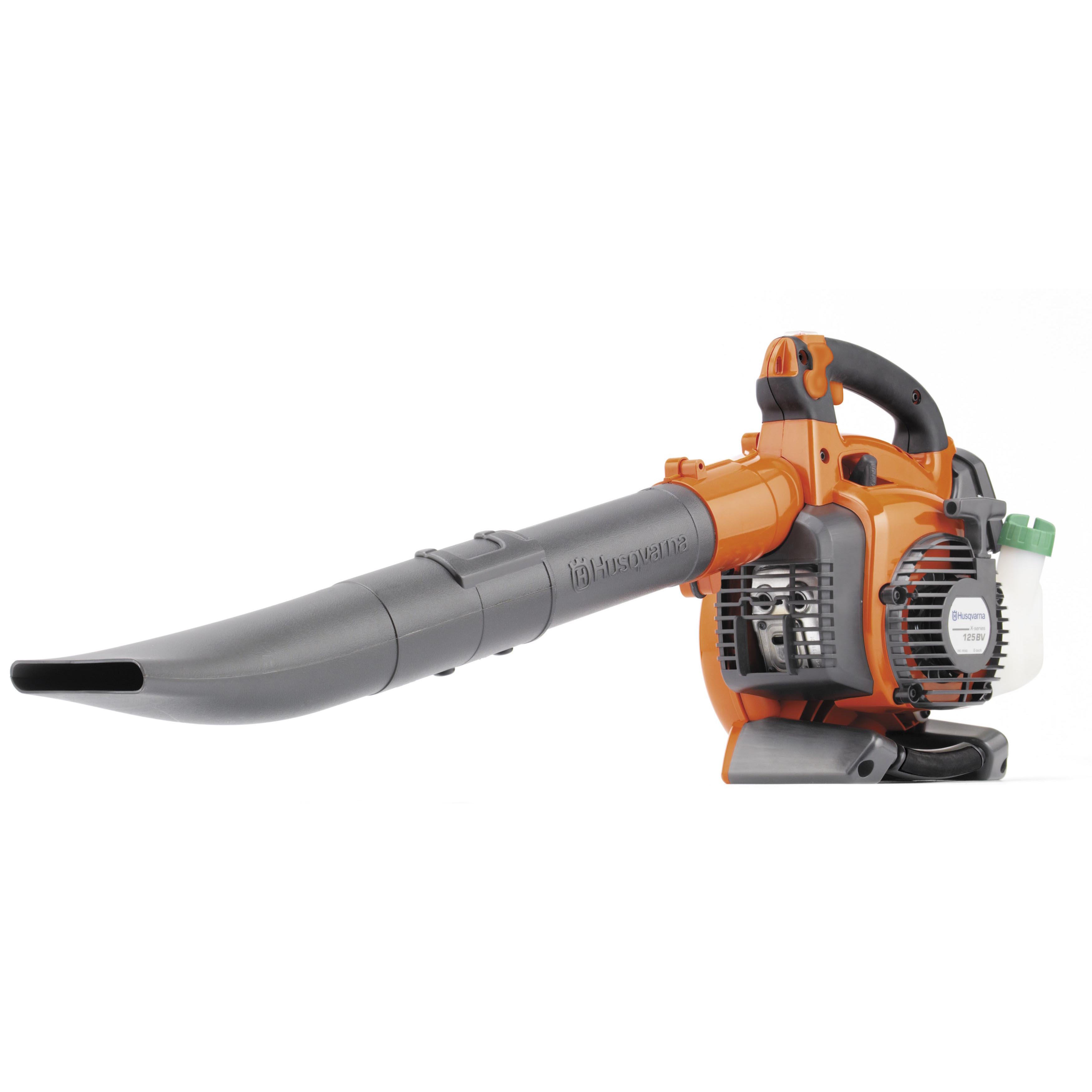 Husqvarna, Husqvarna 952711902 28cc Gas Powered Hand Held Leaf Blower w/ Vac-Kit - 125BVX