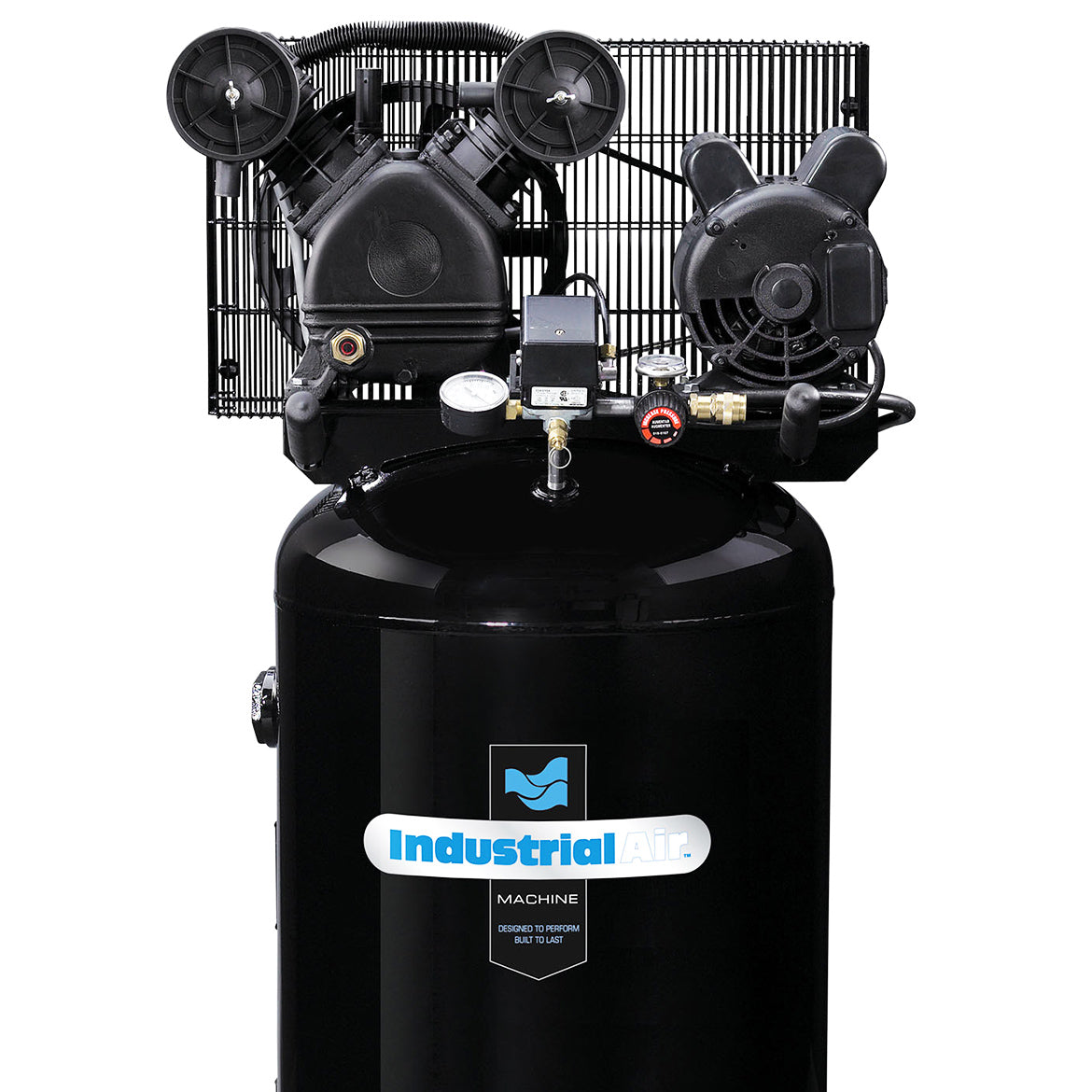 Industrial Air, Industrial Air ILA1683066 120/240-Volt 30-Gallon 1.6 HP Vertial Air Compressor