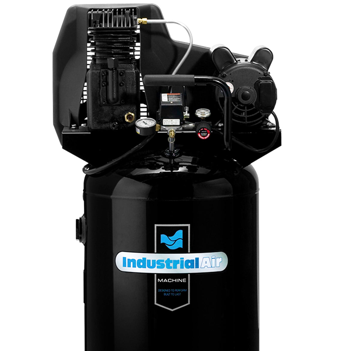 Industrial Air, Industrial Air ILA1883054 120/240-Volt 30 Gallon 1.9 HP Vertical Air Compressor