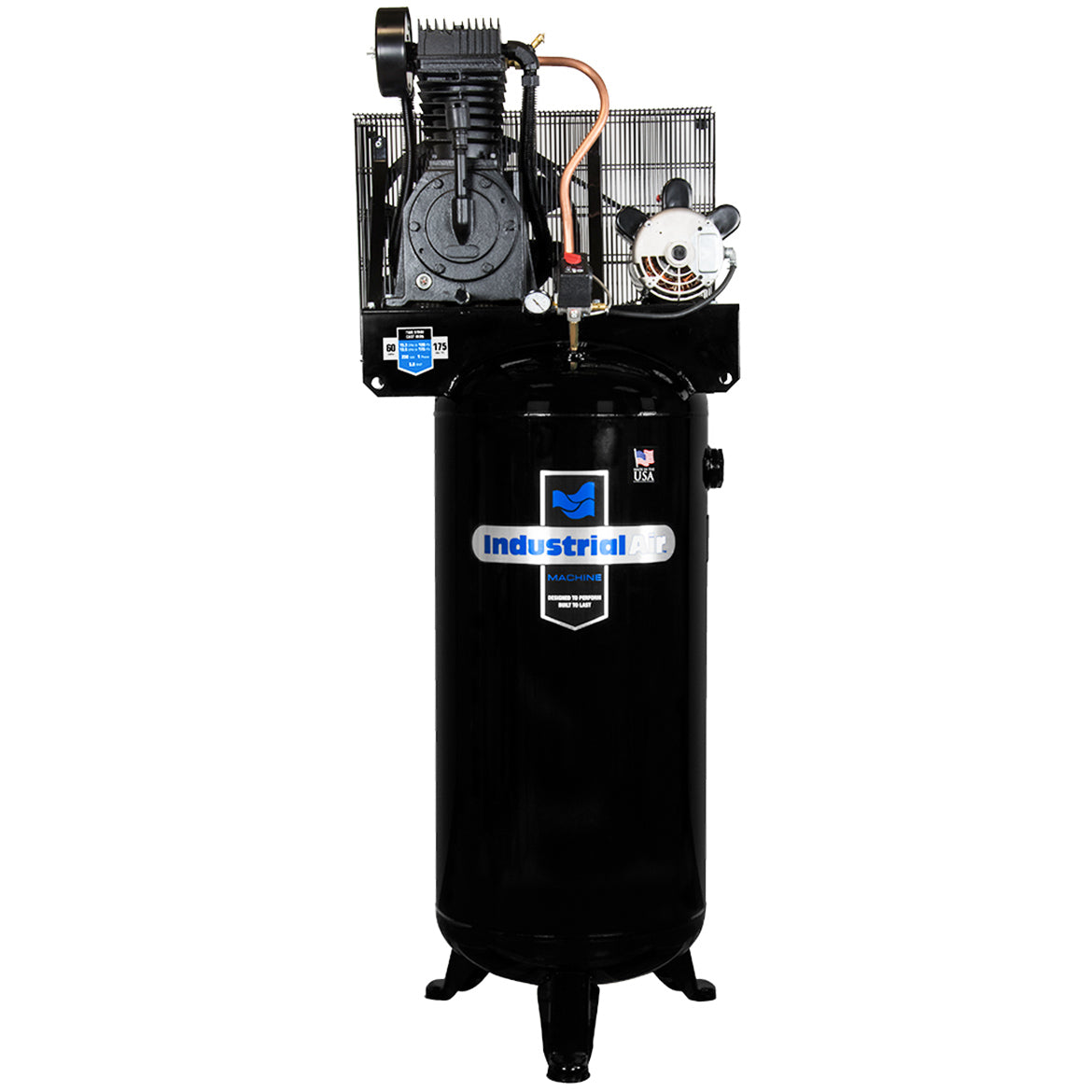 Industrial Air, Industrial Air IV5076055 230-Volt 60 Gallon 5 HP Century Motor Air Compressor