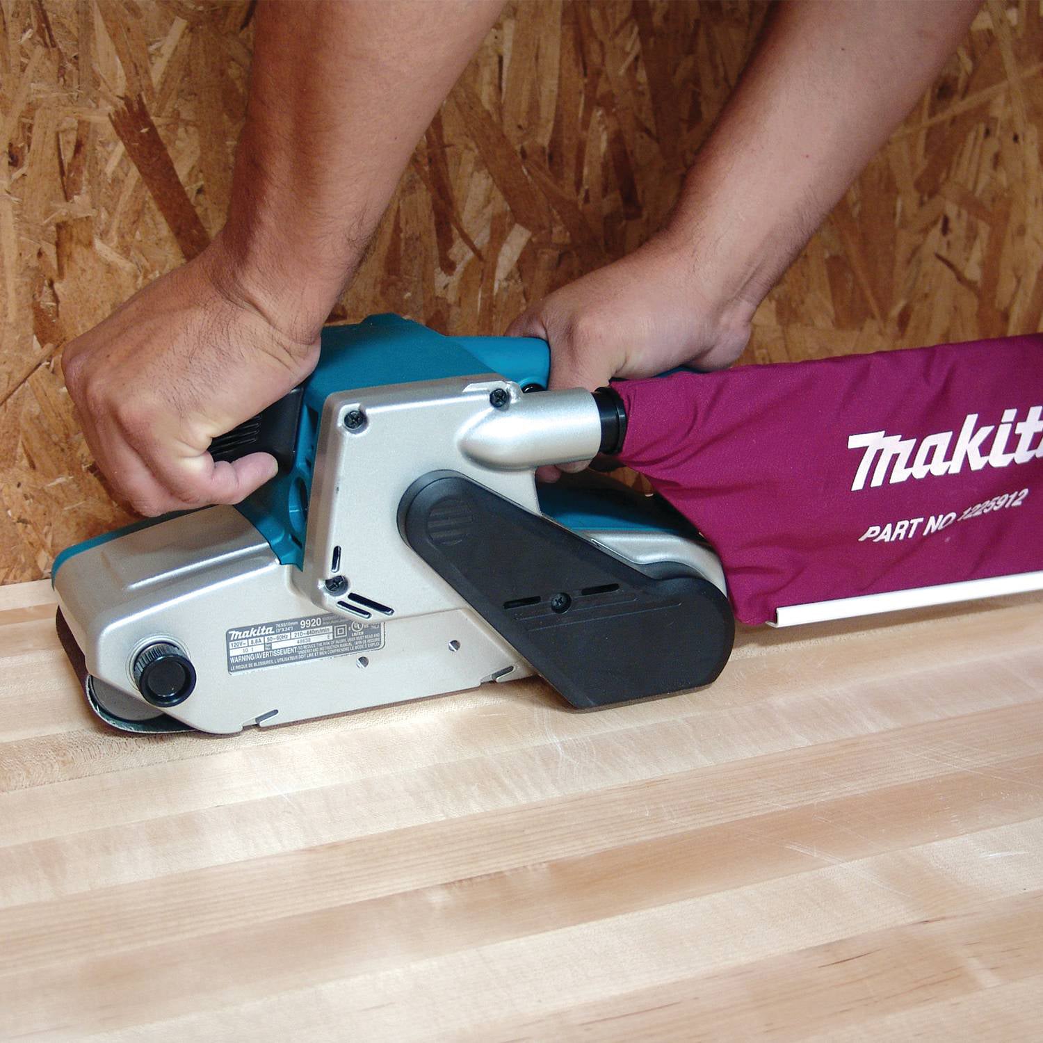 Makita, Makita 9920 3'' x 24'' Corded Belt Sander Variable Speed