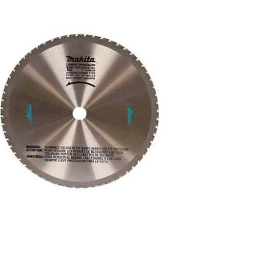 Makita, Makita A-90532 12 In 60 Teeth Dry Ferrous Metal Cutting Saw Blade w/ 1 In Arbor