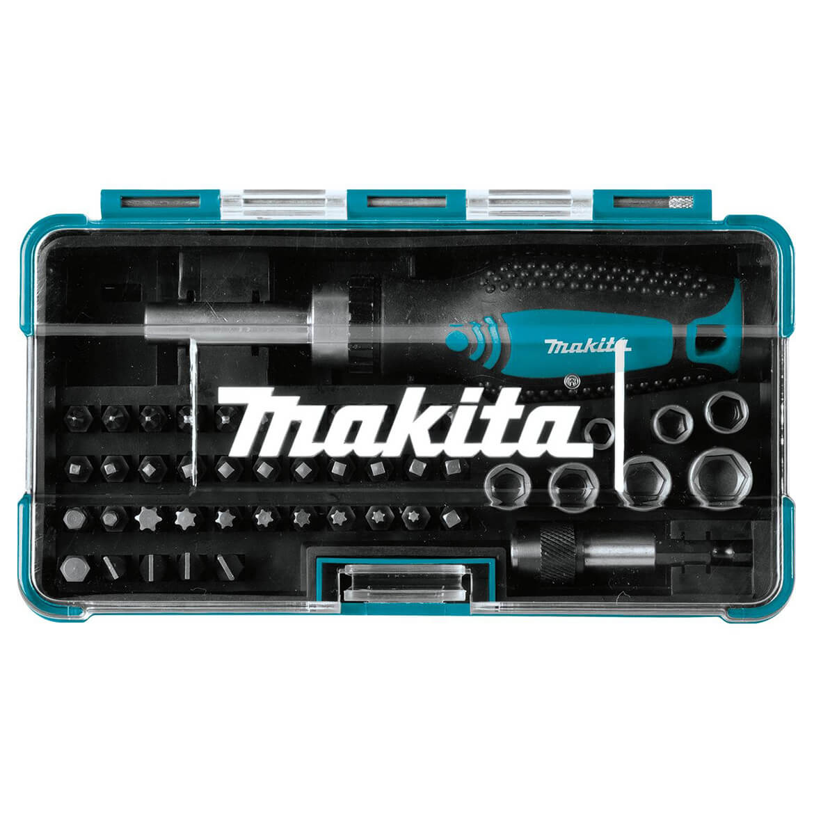 Makita, Makita B-50289 Durable Multi Assorted Fastening Ratchet and Bit Set - 47pc