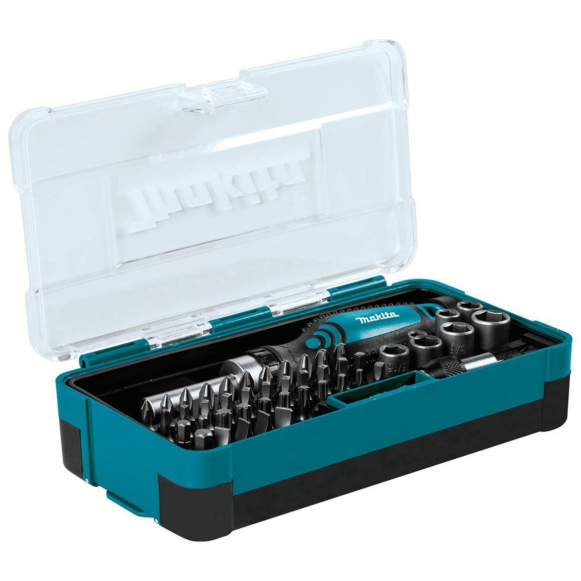 Makita, Makita B-50289 Durable Multi Assorted Fastening Ratchet and Bit Set - 47pc