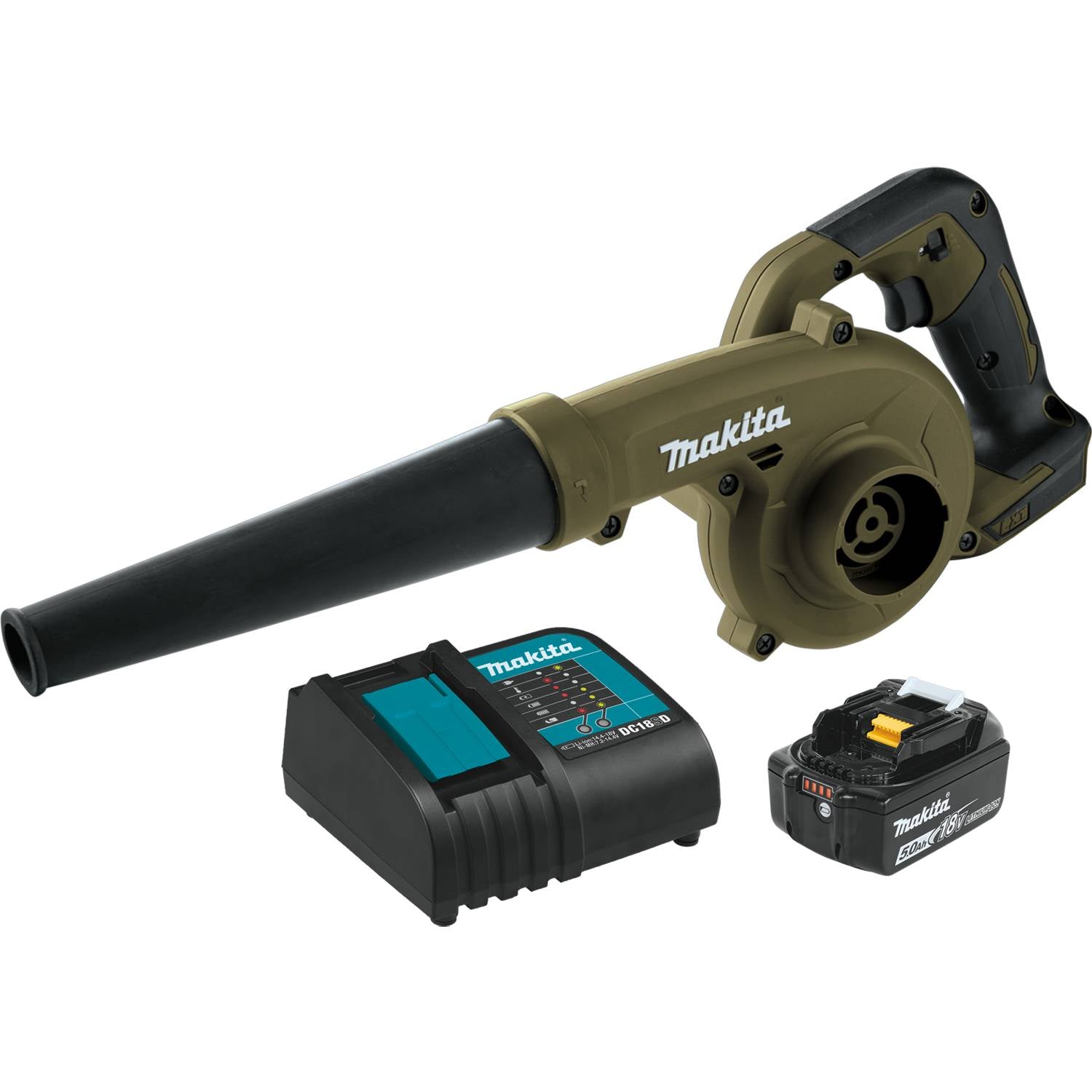 Makita Outdoor Adventure, Makita Outdoor Adventure ADBU05ST1 18V LXT Handheld Blower Kit w/ Rugged Handle