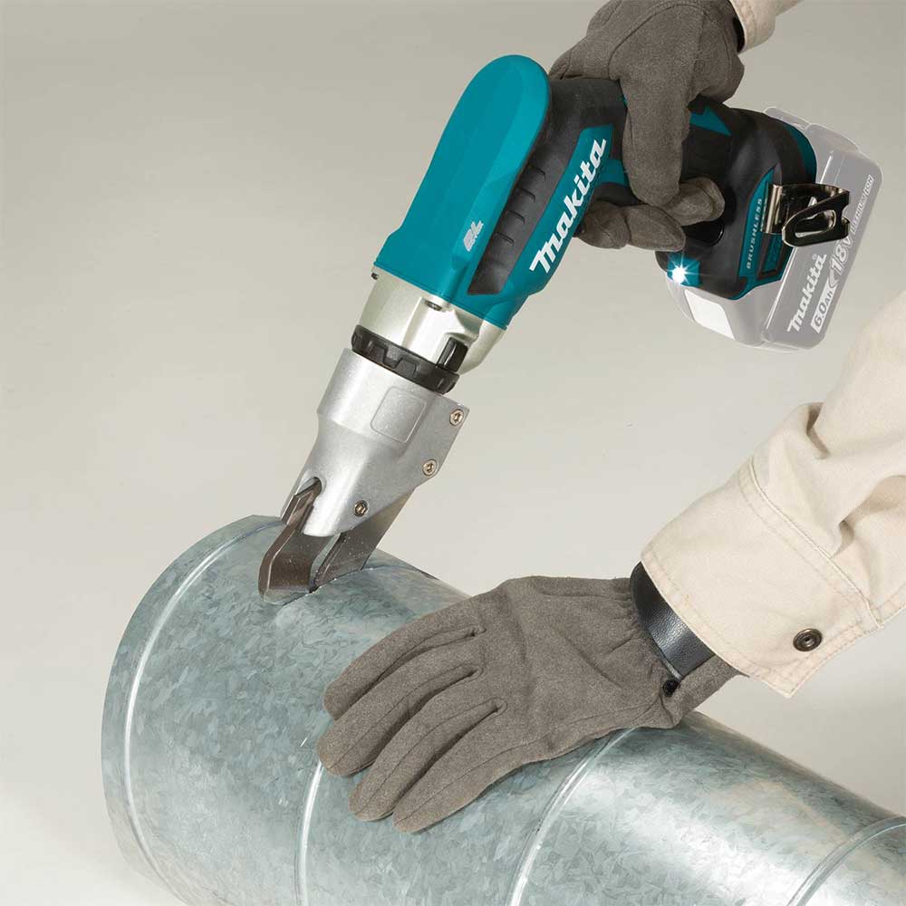 Makita, Makita XSJ04Z 18V LXT 18 Gauge Li-Ion Brushless Cordless Offset Shear -Bare Tool