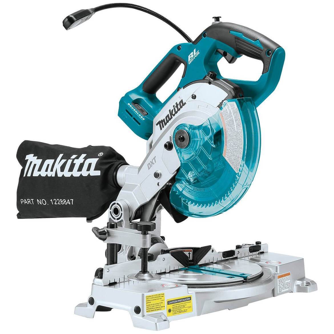 Makita, Makita XSL05Z 18-Volt LXT Dual-Bevel Compound Miter Saw w/ Laser - Bare Tool