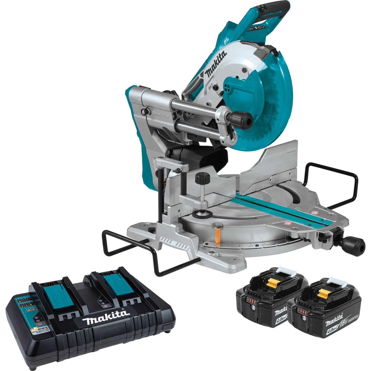 Makita, Makita XSL06PM 18V X2 36V LXT 10" Dual Bevel Sliding Miter Saw w/ Laser Kit