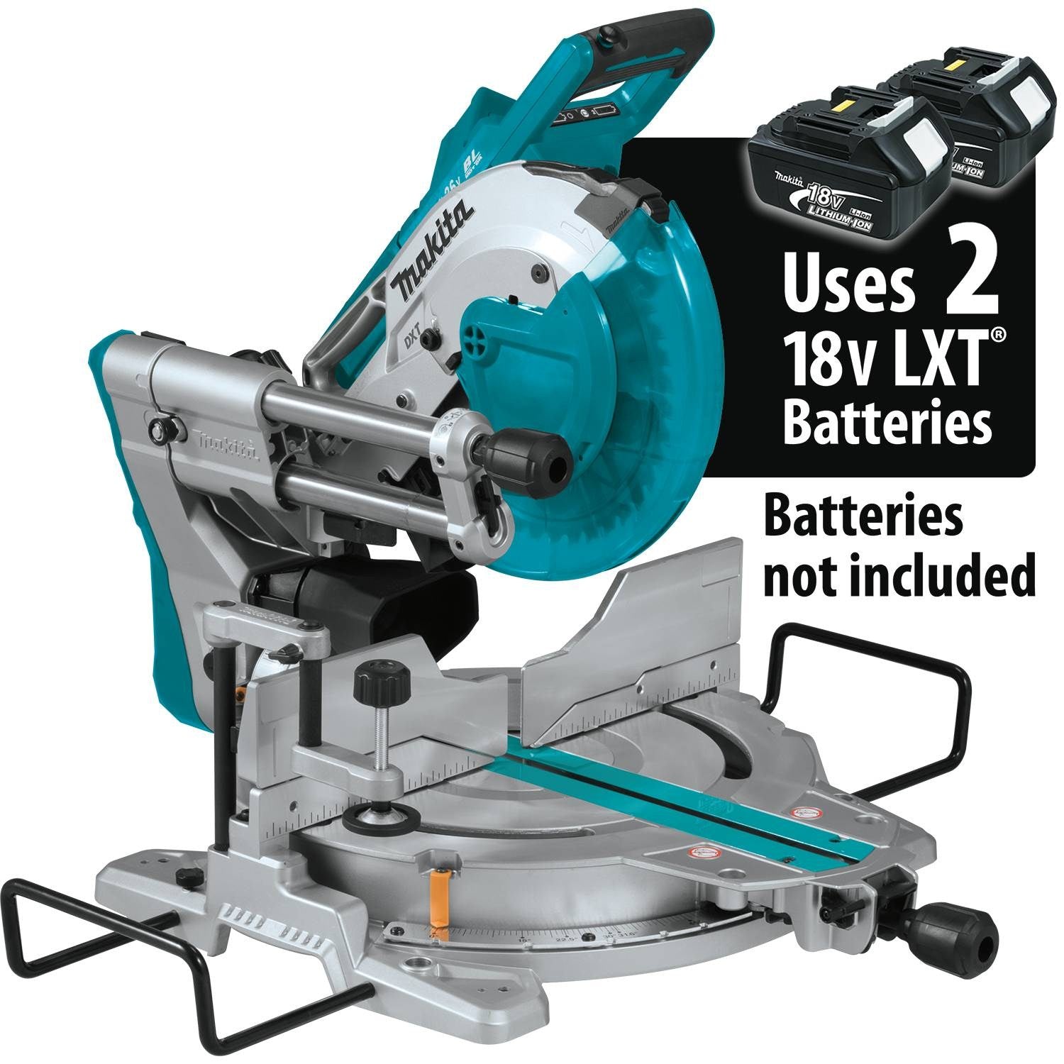 Makita, Makita XSL06Z 36-Volt LXT Dual-Bevel Sliding Compound Miter Saw - Bare Tool