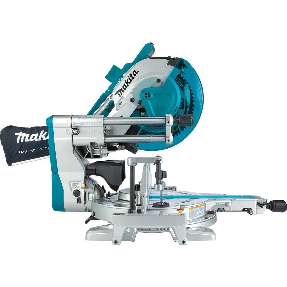 Makita, Makita XSL07Z 18 Volts X2 LXT Brushless Dual Miter Saw with Laser, Tool Only