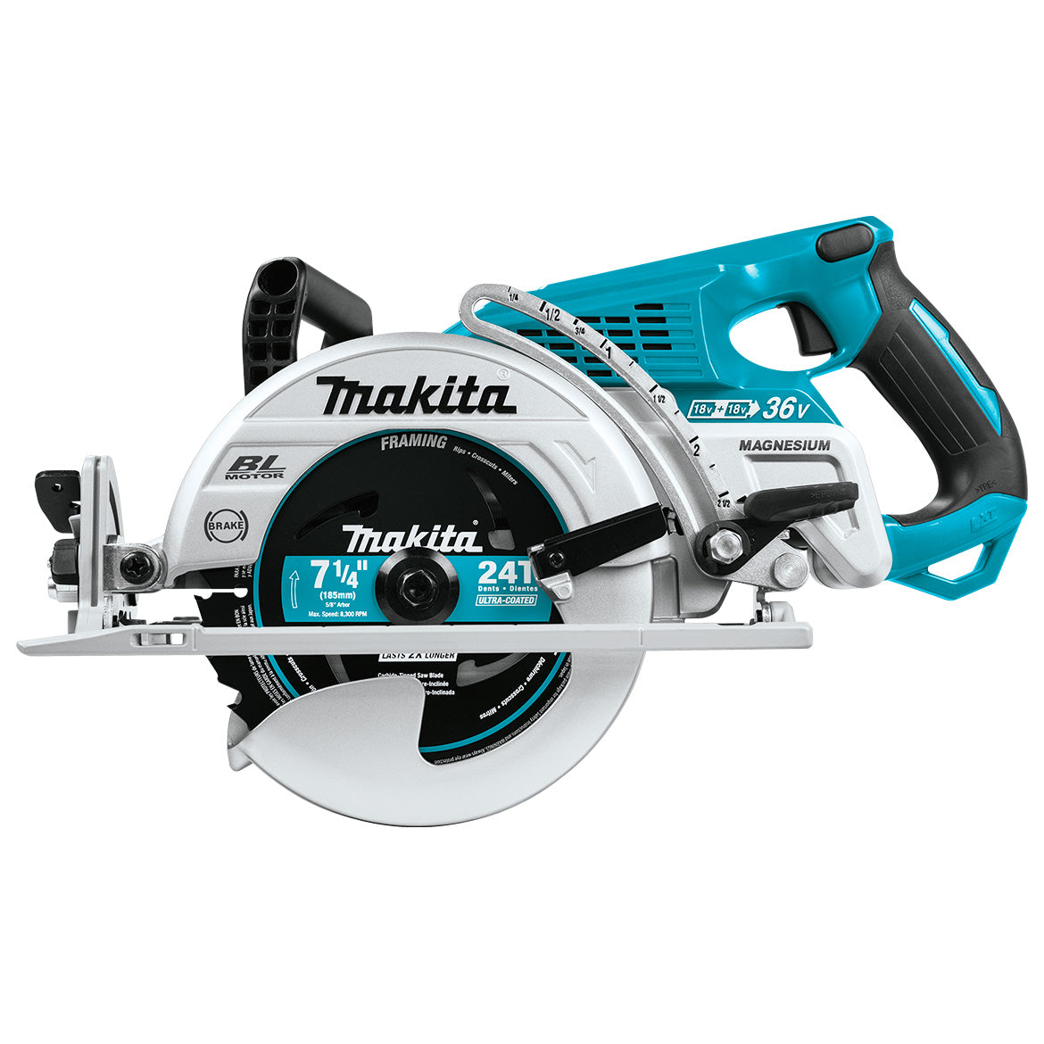 Makita, Makita XSR01Z 36-Volt 7-1/4-Inch X2 LXT Rear Handle Circular Saw - Bare Tool