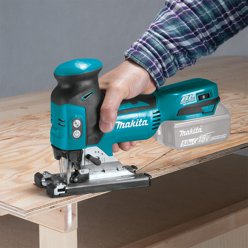 Makita, Makita XVJ01Z 18V LXT Lithium Brushless Cordless Barrel Grip Jig Saw - Bare Tool