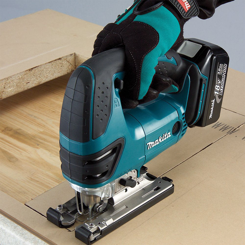 Makita, Makita XVJ03Z 18-Volt 0-2,600 Spm Tool-Less LXT Lithium-Ion Jig Saw, - Bare Tool