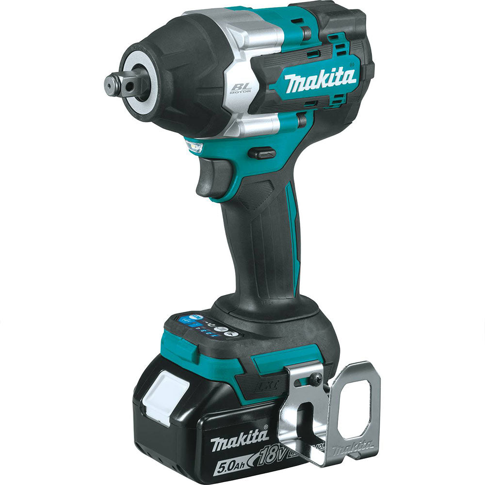 Makita, Makita XWT17T 18V LXT 1/2" Sq. Drive Li-Ion Brushless Cordless Impact Wrench Kit